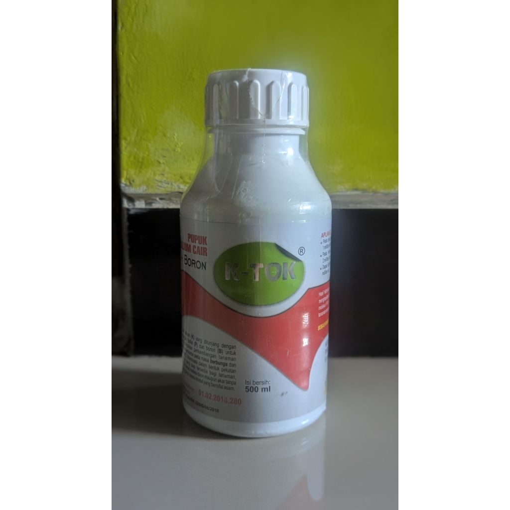 Pupuk cair K-TOK Kalium+fosfat+boron 500 ml