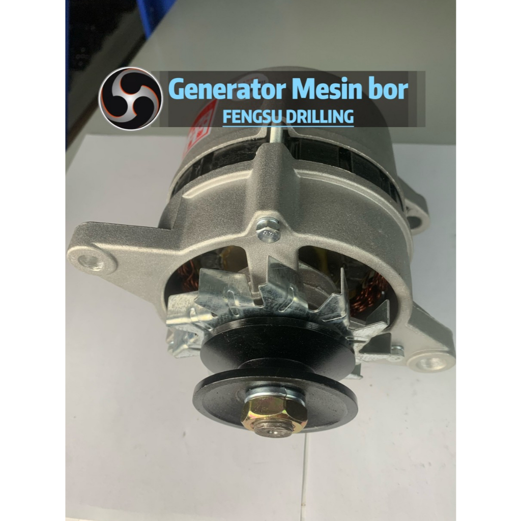 FENGSU DRILLING Generator DC Magnet Permanen 12V 1200W – Untuk Mesin Diesel Crawler / Rig Bor
