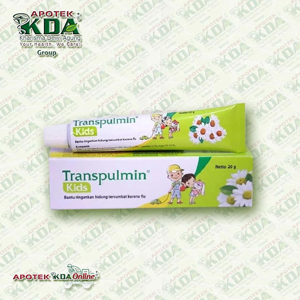 TRANSPULMIN KIDS BALSEM 10 GRAM | BALSEM ANAK ANAK