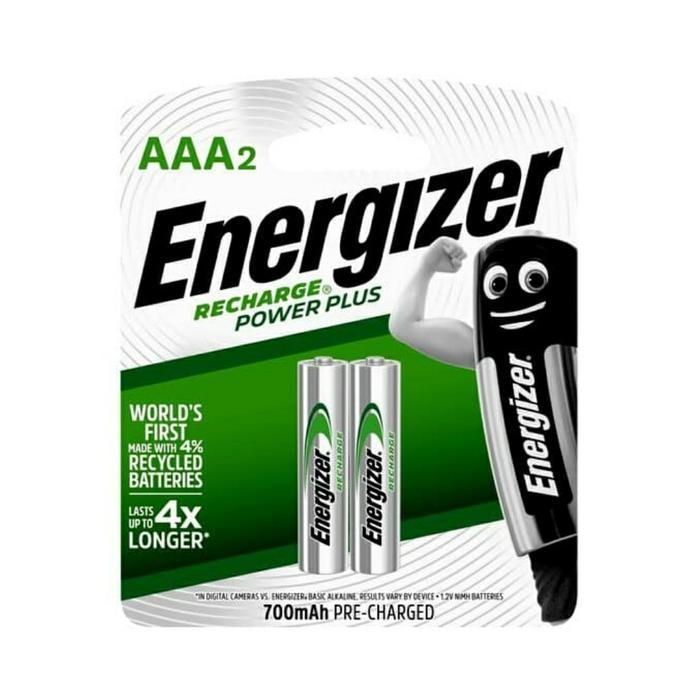 Baterai Energizer Recharge Power Plus AAA 700MAH (Baterai Cas)