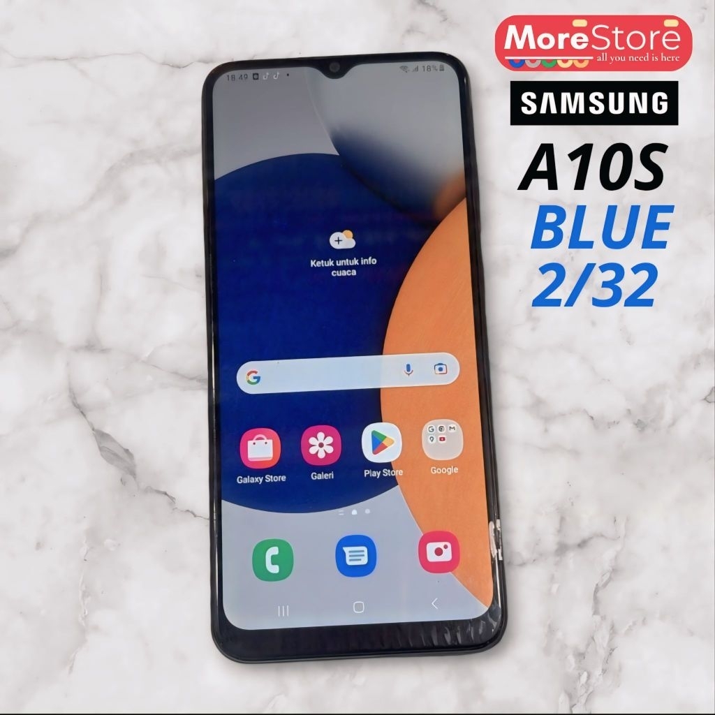 SAMSUNG A10S RAM 2/32GB EX SEIN RESMI SAMSUNG INDONESIA SECOND BEKAS