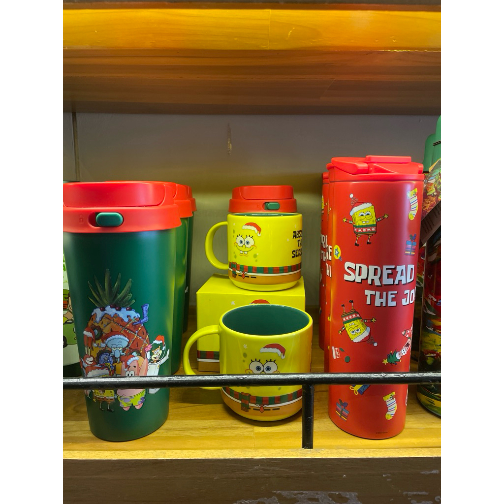 Starbucks x Spongebob tumbler original