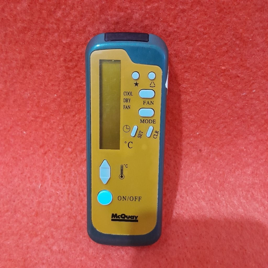Remote Remot AC McQuay Original Asli . HG31ES .