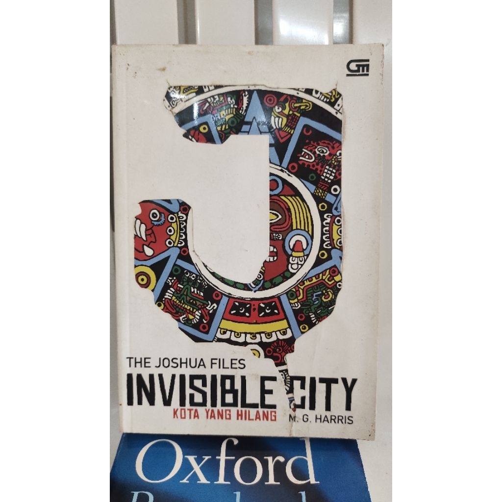 buku (bekas) the joshua files "invisible city" kota yang hilang - m.g.harris