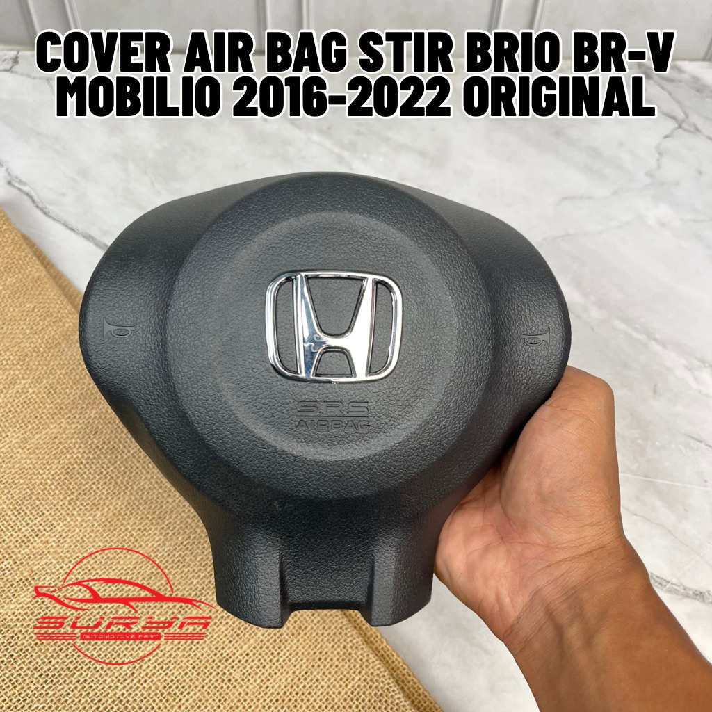 Cover Airbag Stir Honda Brio Mobilio BR-V 2016-2022 Original