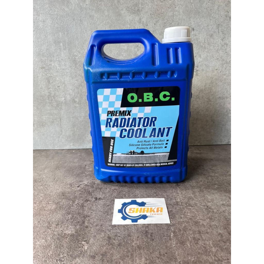 OBC RADIATOR COOLANT HIJAU 5 LITER ORIGINAL / ASLI