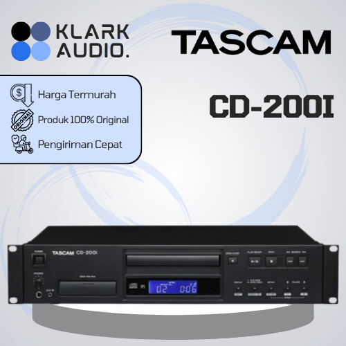 TASCAM CD-200I / CD200I / CD 200I / CD 200 I CD PLAYER ORIGINAL
