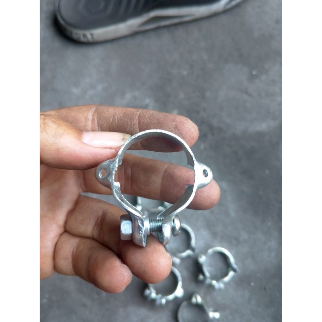 klem jalur kabel sepeda balap jadul