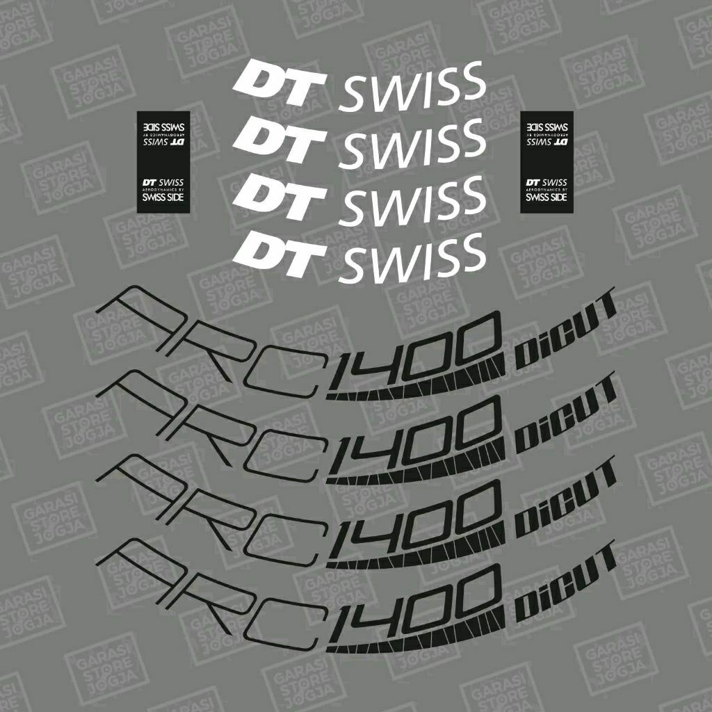 Decal Cutting Stiker DT SWISS ACR 1400 Dicut 35mm