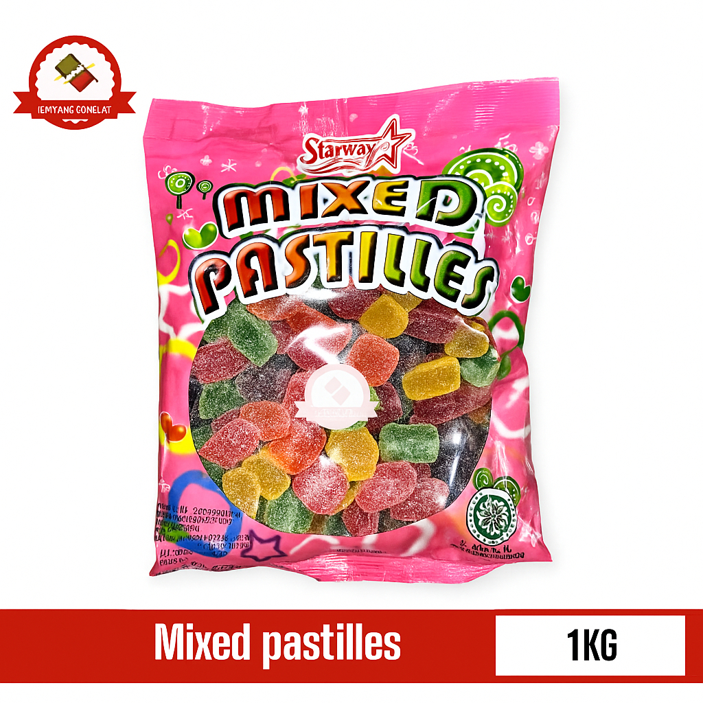 Jelly Mix Buah Permen 1 kg Plastilles Campuran