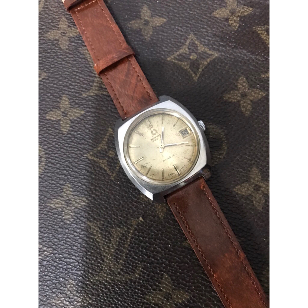 jam tangan titus automatic vintage second
