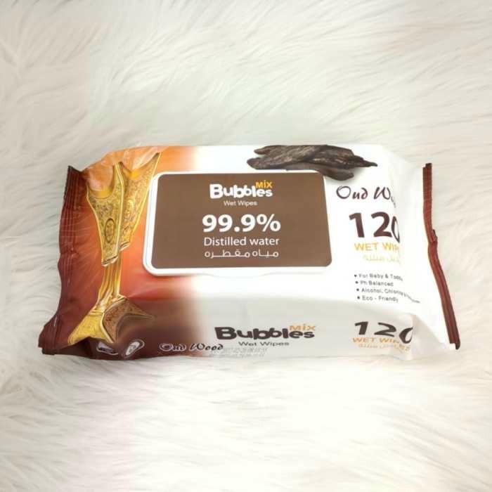 BUBBLES MIX WET WIPES Tissue Basah Import Jordan BINASYIFA tisu basah tisu wajah tisu import