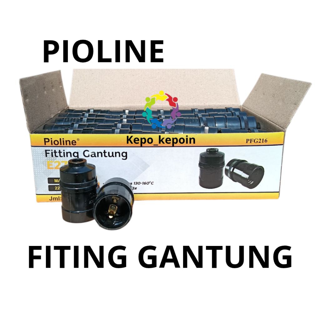 ( per 50 pcs ) fiting gantung PIOLINE