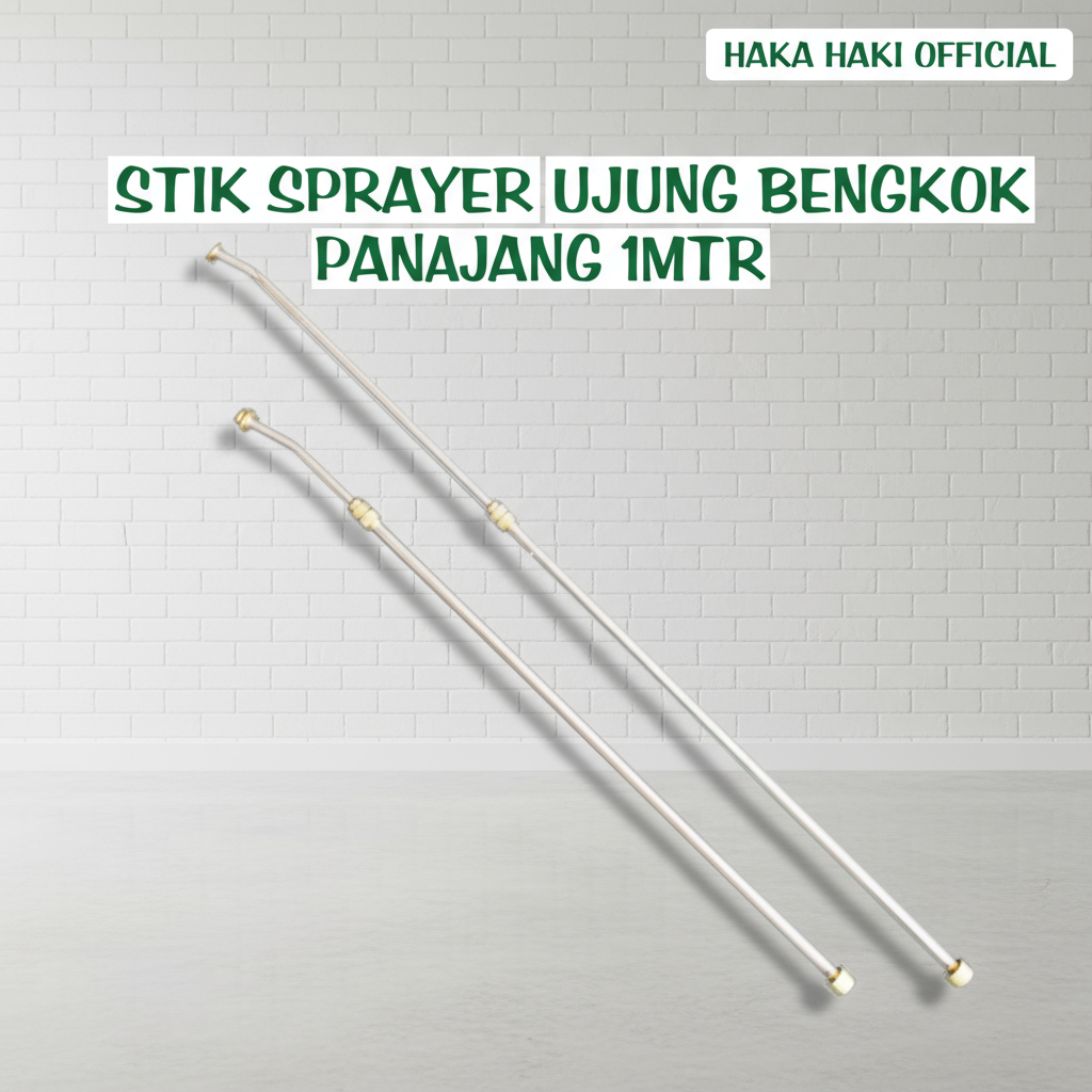 STIK SPRAYER ELEKTRIK KUNINGAN UJUNG BENGKOK/ STIK SPRAYER KUNINGAN BENGKOK KUALITAS OK