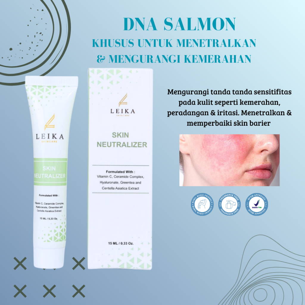 SKIN NEUTRALIZER Pelembab Wajah Memperbaiki Skin Barier Moisturizer Gel Skin Barier Repair Moisturiz