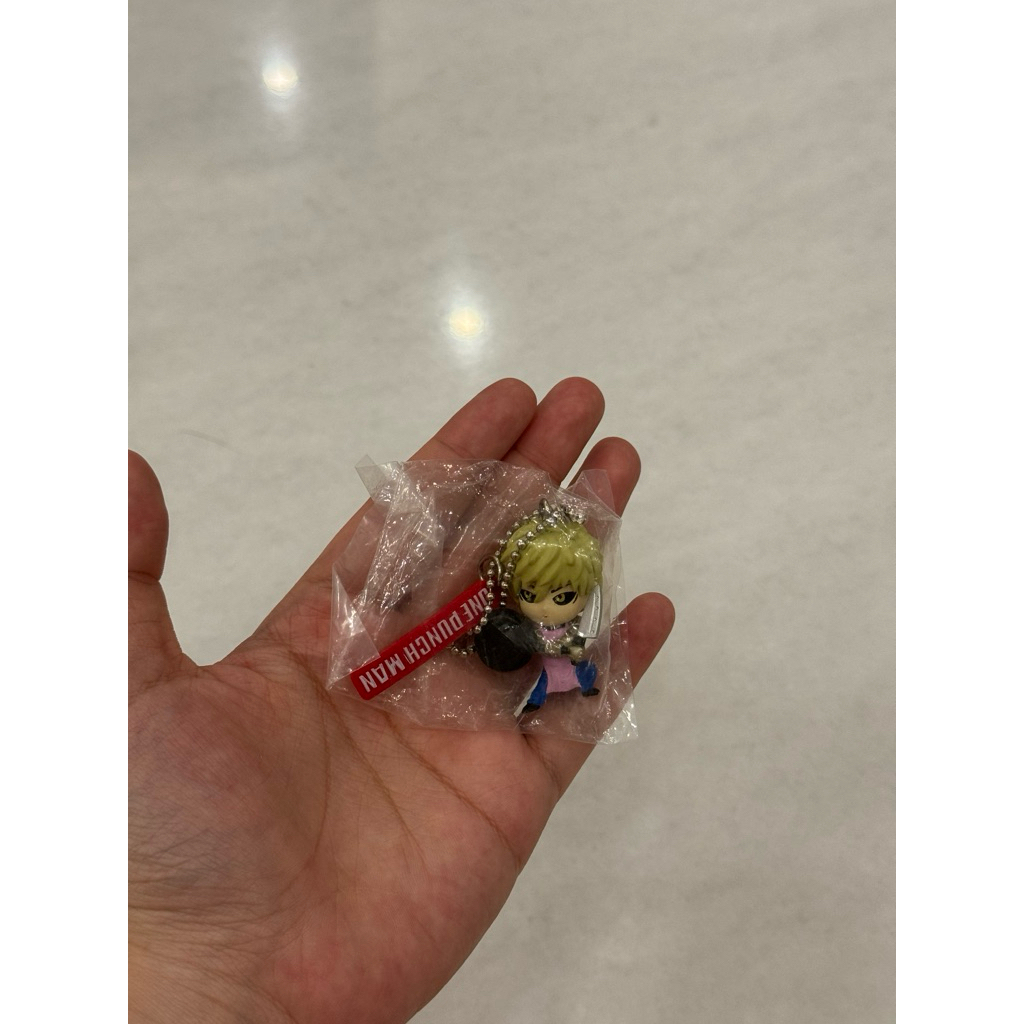One Punch Man Genos Original Japan Gasha Gashapon Gacha Gachapon Keychain Gantungan kunci Ganci