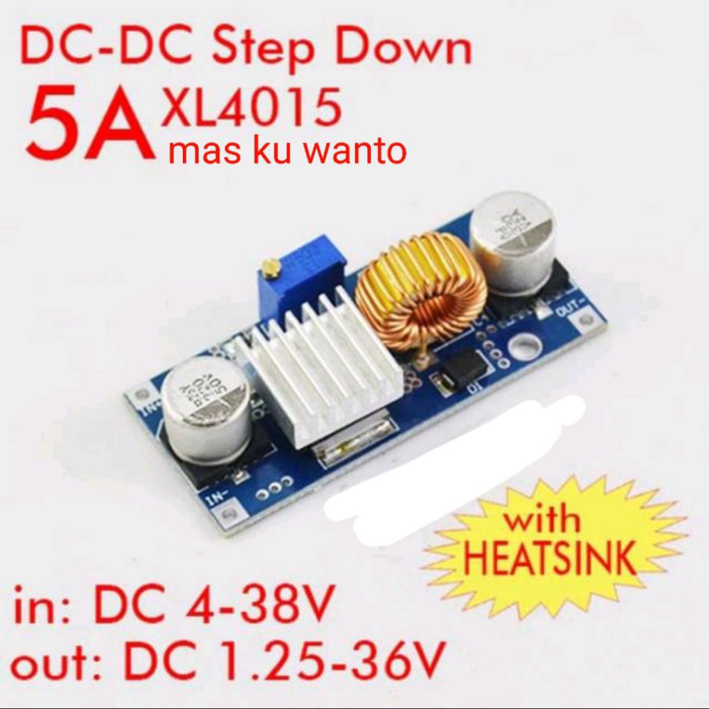 step down XL4015 adjustment dc to dc module