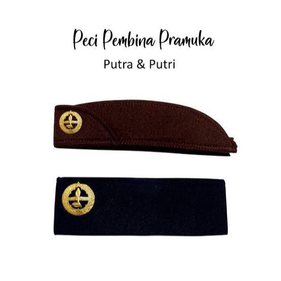 Peci Pramuka Pembina Putra dan Putri / Peci Pembina Pramuka