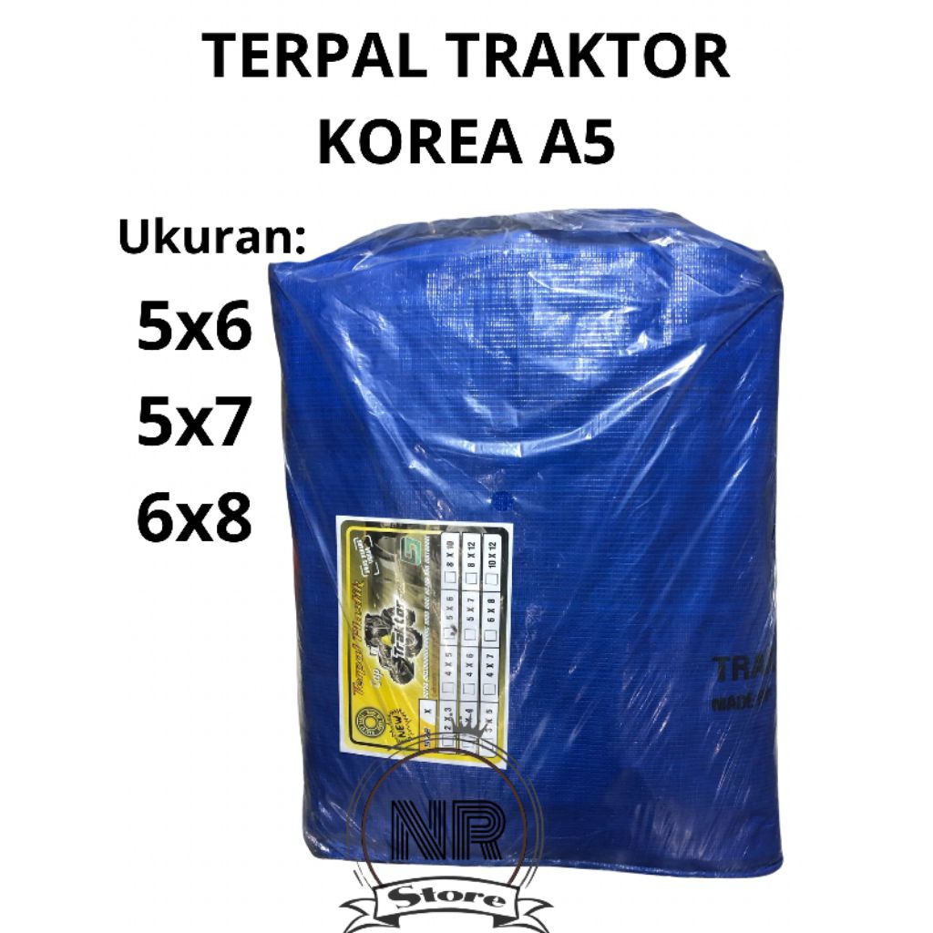 Terpal Traktor Korea A5 Serbaguna Terpal Penutup Barang Terpal korea Terpal kolam ikan Terpal Murah 