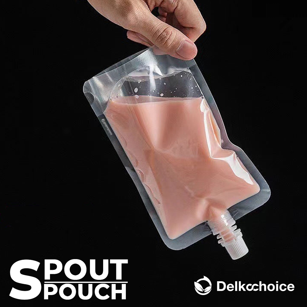 Standing Pouch Spout Food Grade Kemasan Minuman Plastik Refil Saos Sambal Sabun
