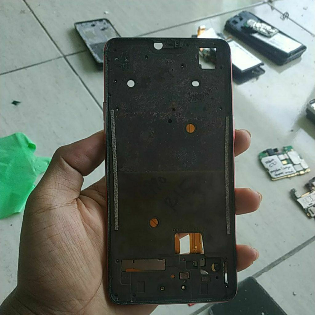 frame fullset bekas Oppo R15