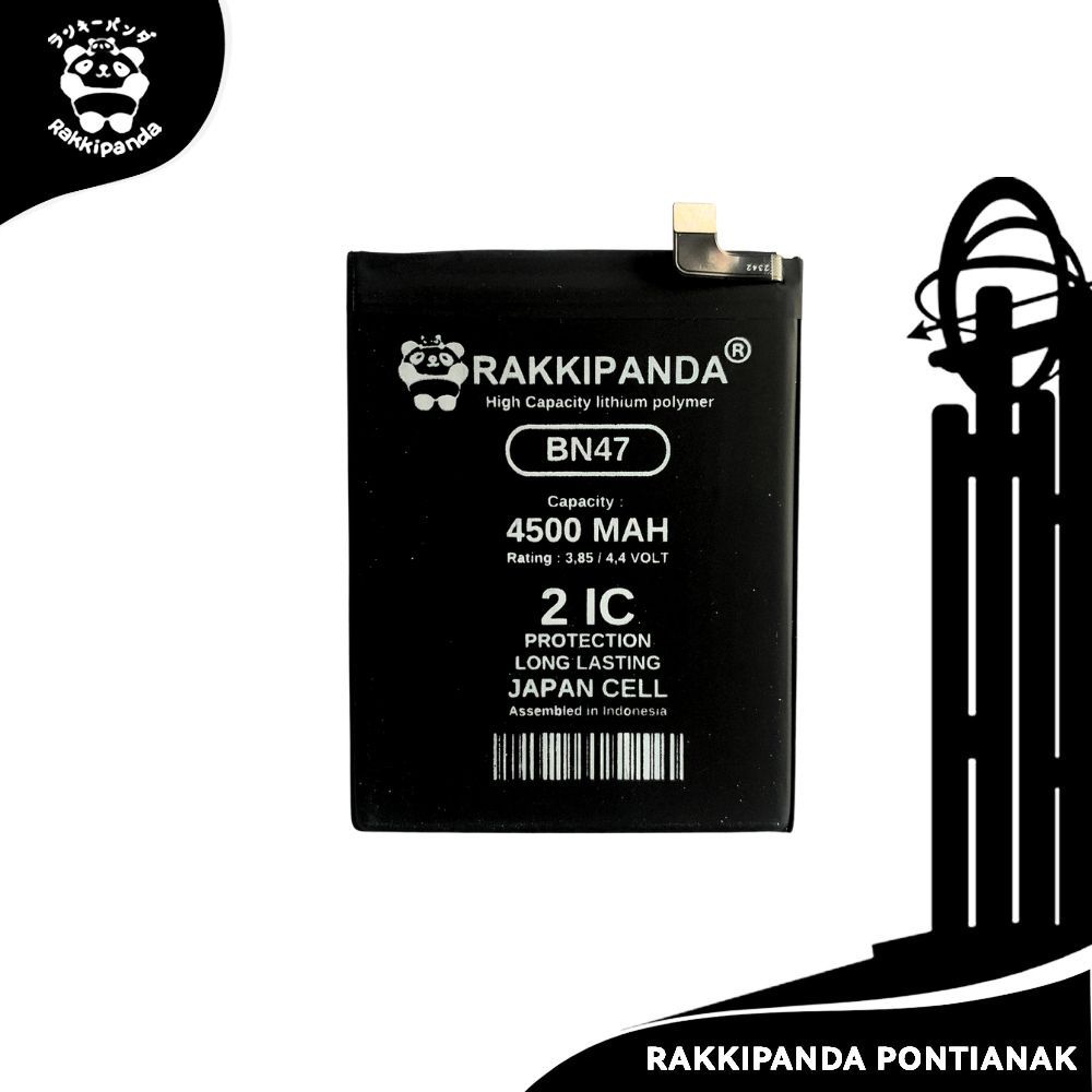 RakkiPanda BN47 Redmi 6 Pro / Mi A2 Lite Baterai