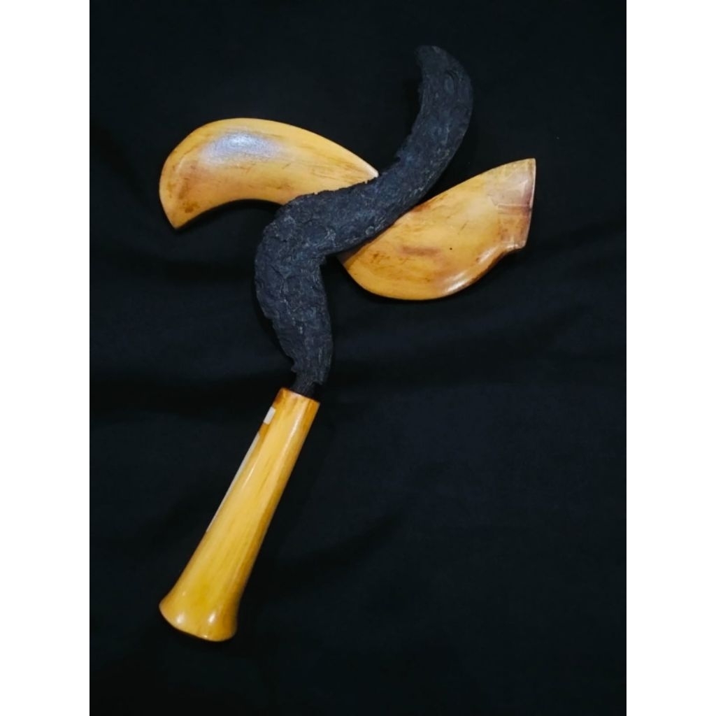 Kudi Kudhi Sepuh Pamor Keleng Tangguh Kabudhan Asli Kuno