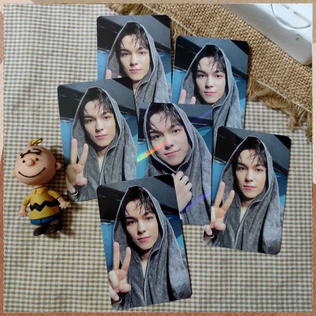 [ READY ] SEVENTEEN - VERNON HANDUK SPILL THE FEELS PC PHOTOCARD OFFICIAL