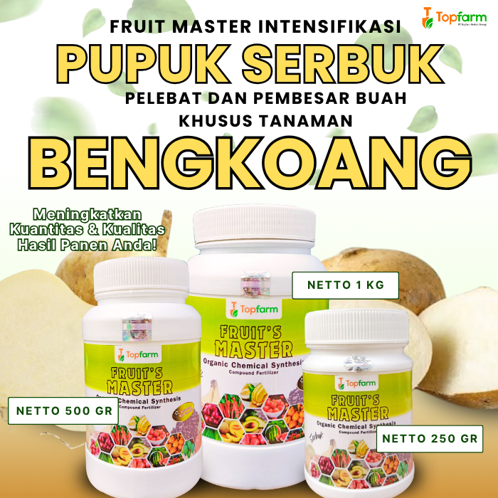 Pupuk Serbuk Bengkoang / Pupuk Pembesar Umbi Bengkoang / Pupuk Umbi Bengkoang / Pupuk Pembesar Peleb