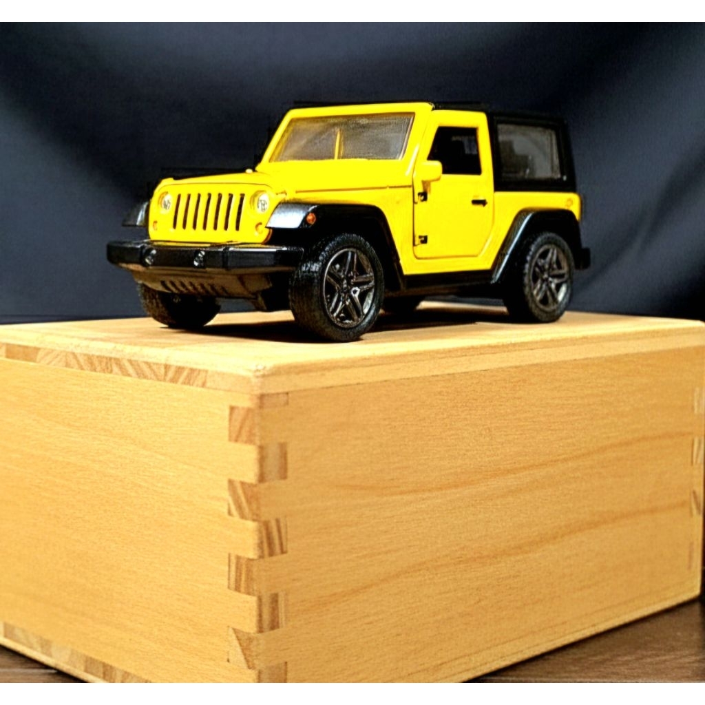 Diecast mobil Jeep Police