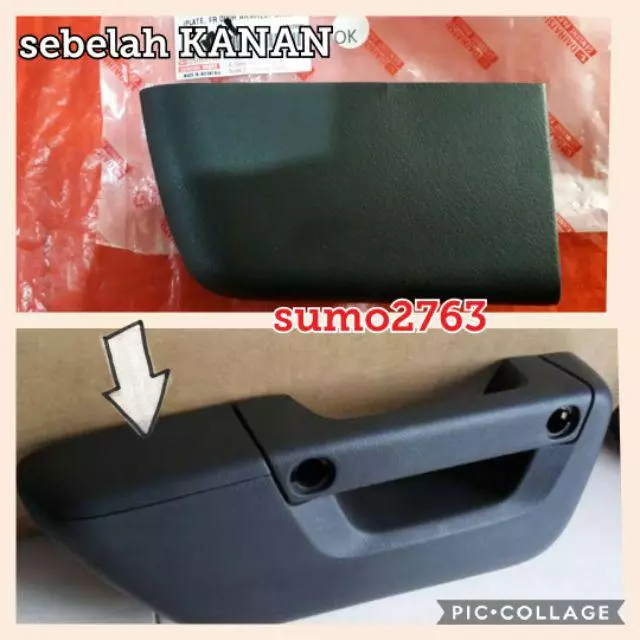 Cover Tutup Arm Rest Pintu Atas mobil daihatsu grand max Aksesoris interior Suku Cadang Original Aks