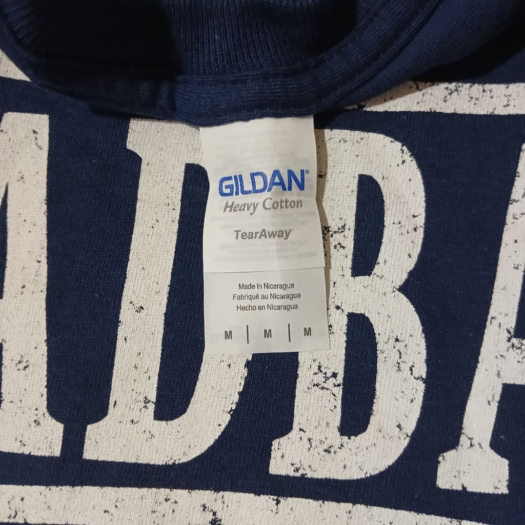 Kaos Band MADBALL import original Size MEDIUM - For The Cause Navy T shirt