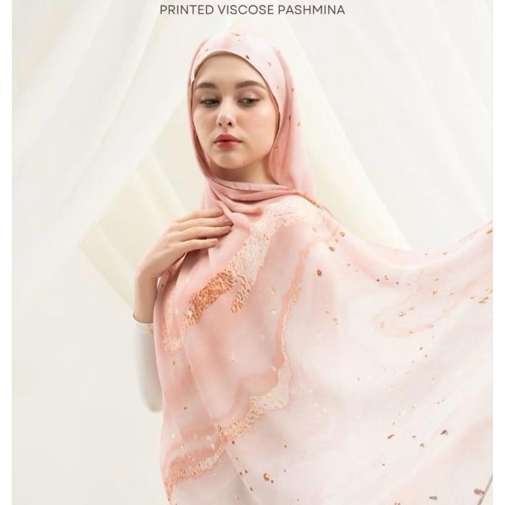 Ready Stock | Pashmina Shawl Printed | Pashmina Viscose Printed | Pashmina Turkey Gradasi | Pashmina