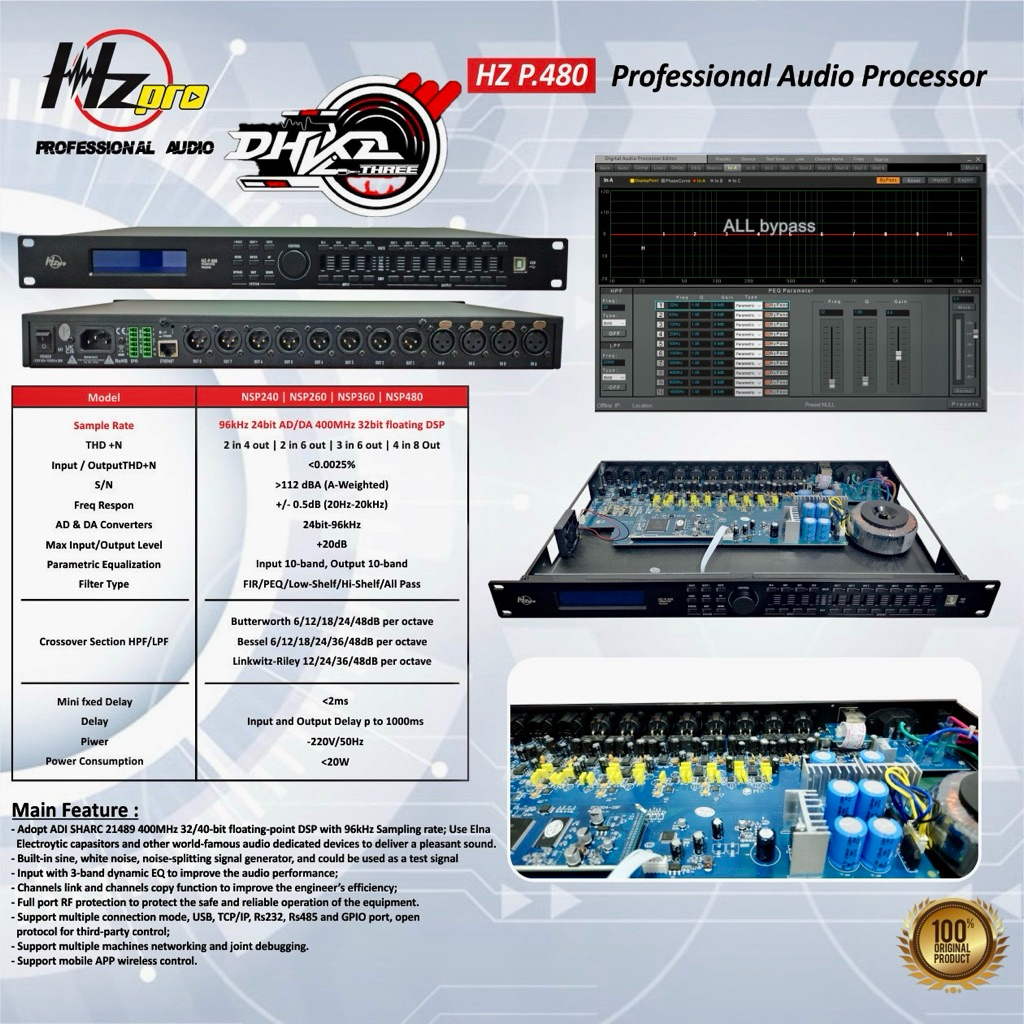 DLMS MANAGEMENT BALAP VIRAL HZ PRO HZ P480 4 in 8 out / dlms management hz pro 4 in 8 out hz p480 or