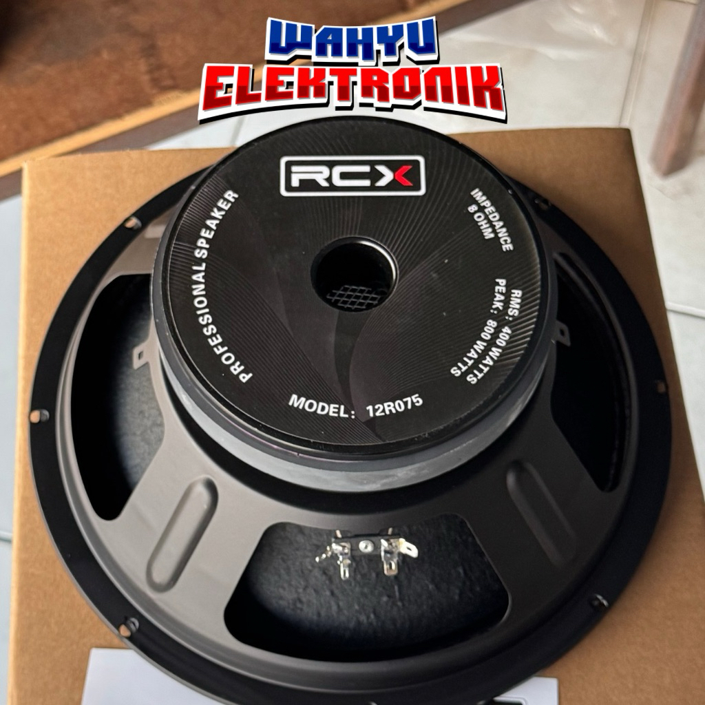 Speaker RCX 12R075 // Speaker 12inch Coil 3inch
