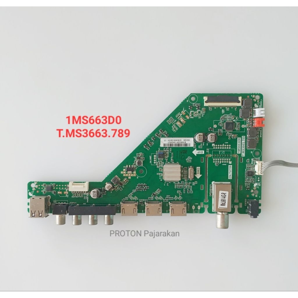 Mainboard LCD LED TV Panasonic TH-55F306G TH 55F306G Mesin Matherboard 1MS663D0 T.MS3663.789 PCB 49G