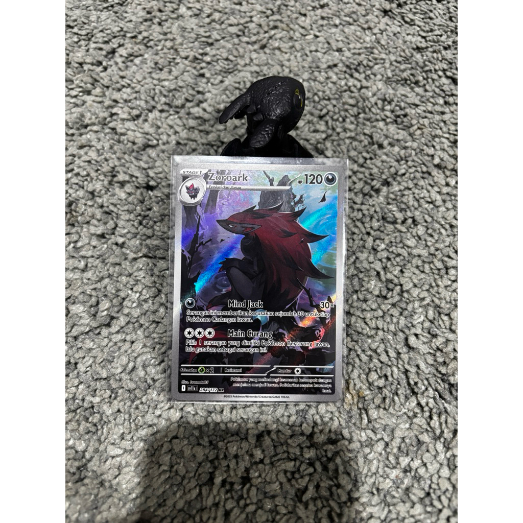 kartu pokemon zoroark ar tara sr