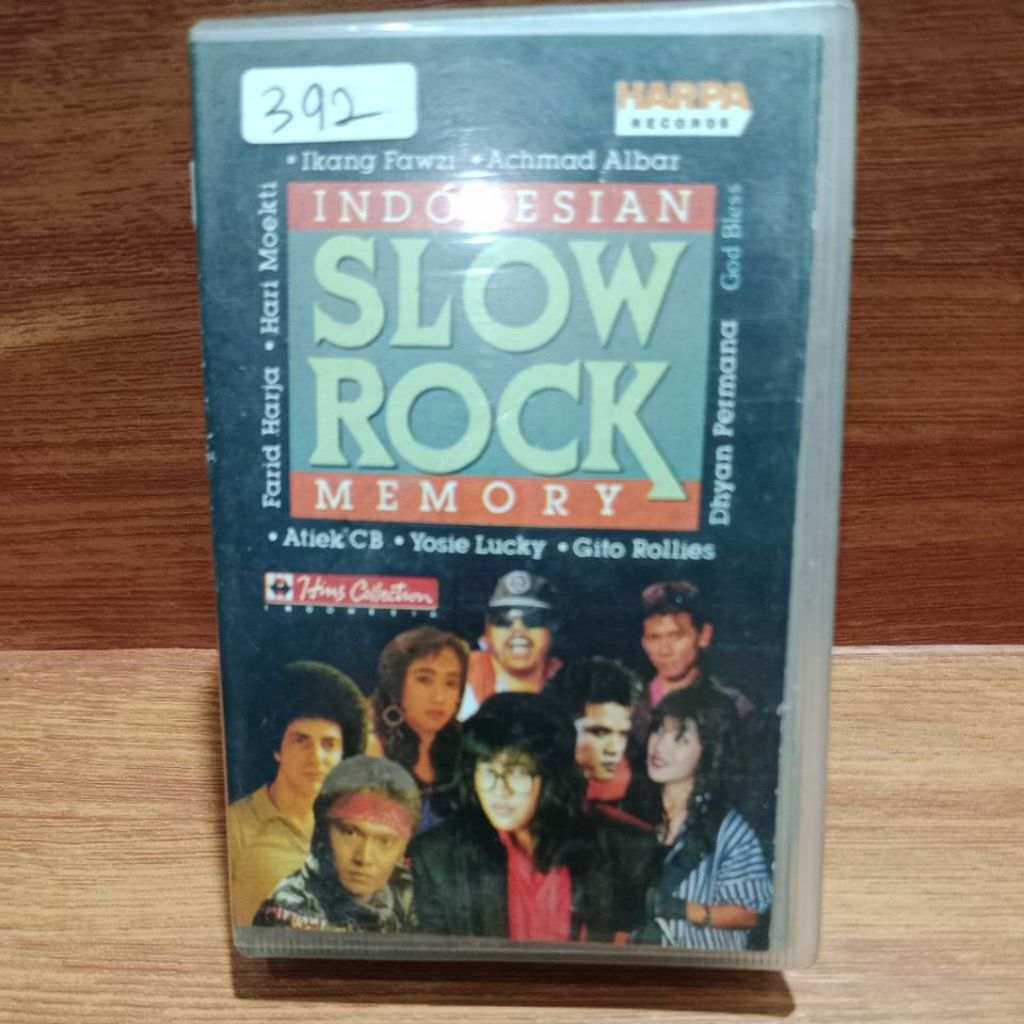 kaset pita Indonesia sliw rock memory