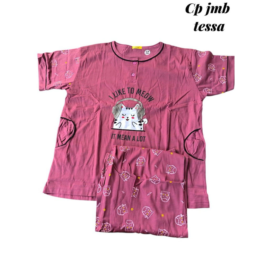TESSA CP JUMBO | BAJU TIDUR TESSA | BAJU TIDUR WANITA