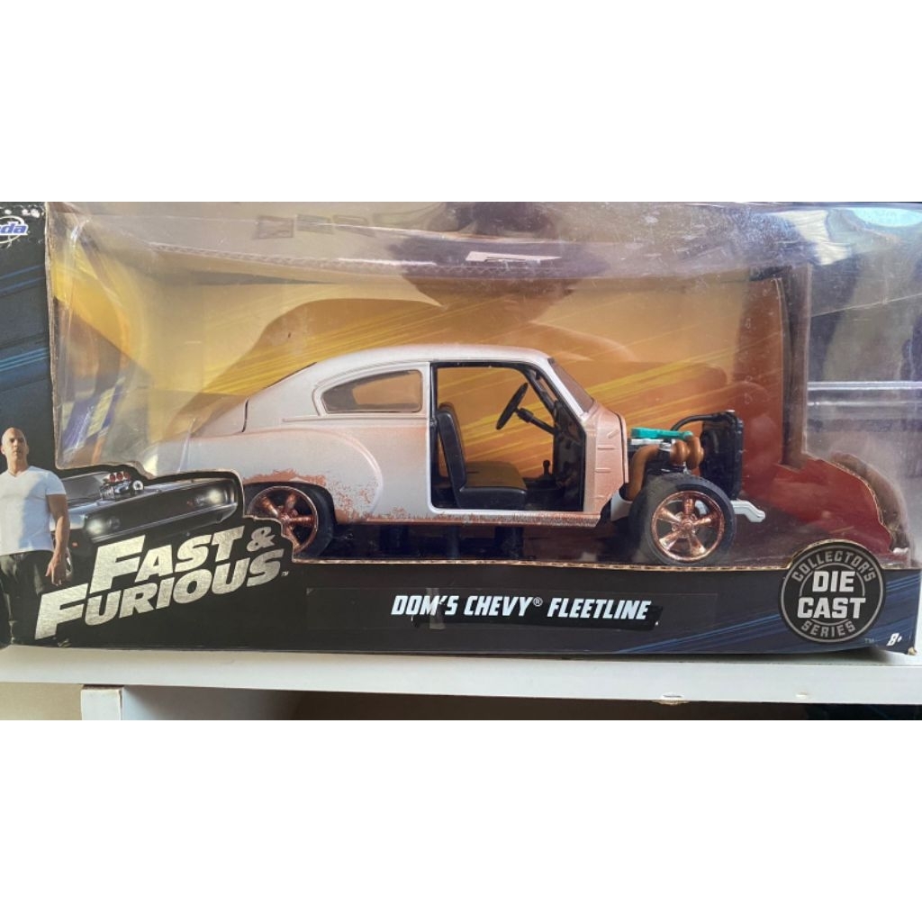 diecast jada fast furious dom's chevy fleetline