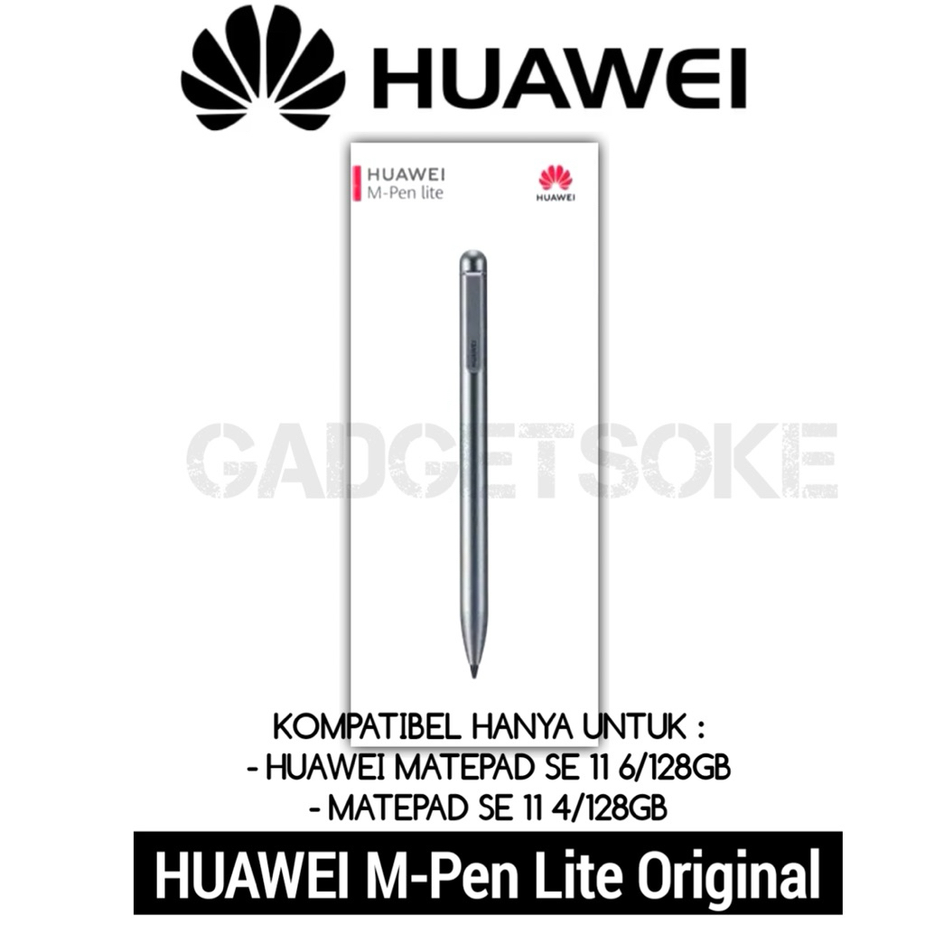 Huawei M Pen Lite Original | Kompatibel Dengan Matepad SE 11 & Matepad SE 11 Kids