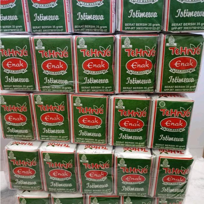 Teh Tubruk Cap ENAK 1 Slop = 10 Bungkus Khas Solo