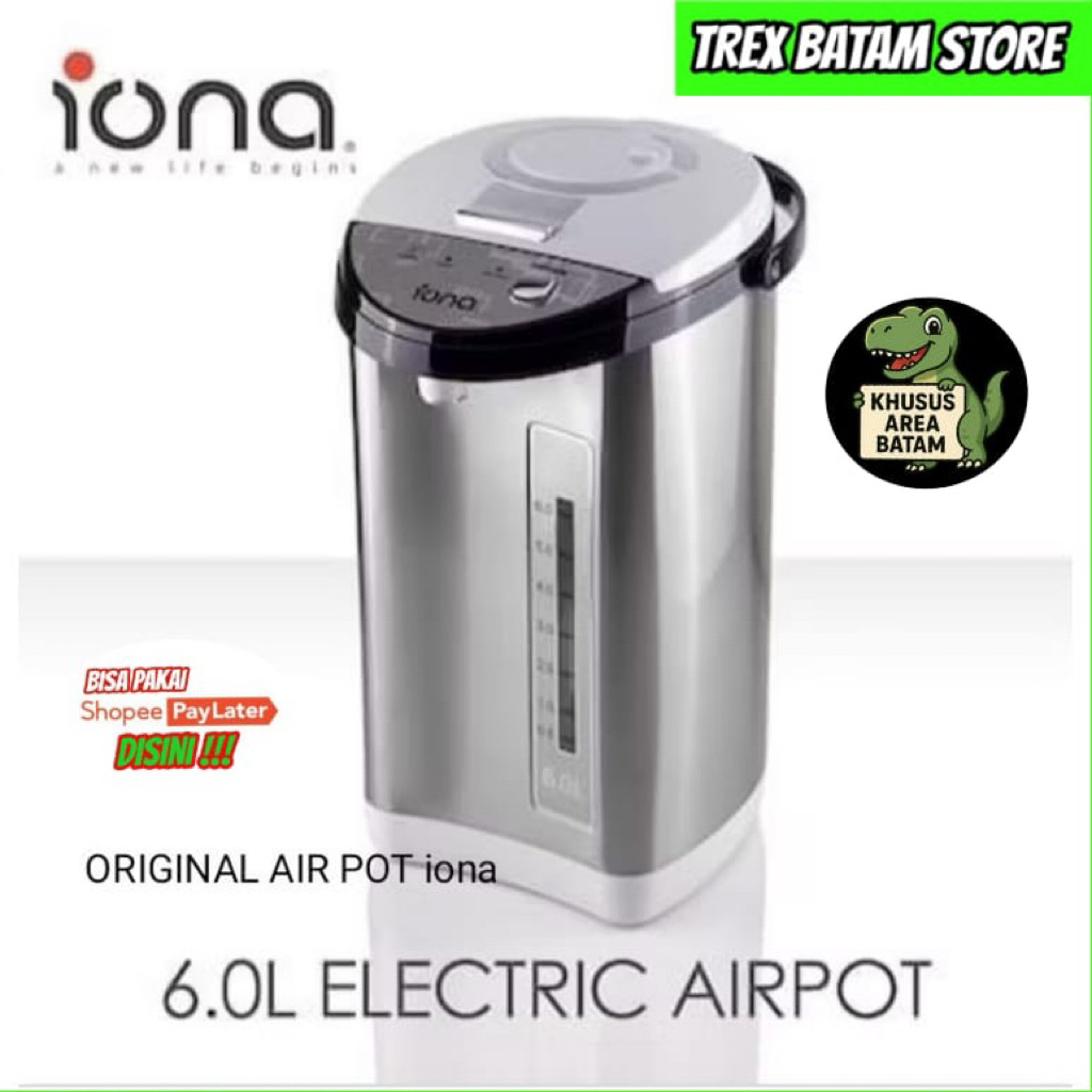 IONA TERMOS AIR LISTRIK 6L - BATAM