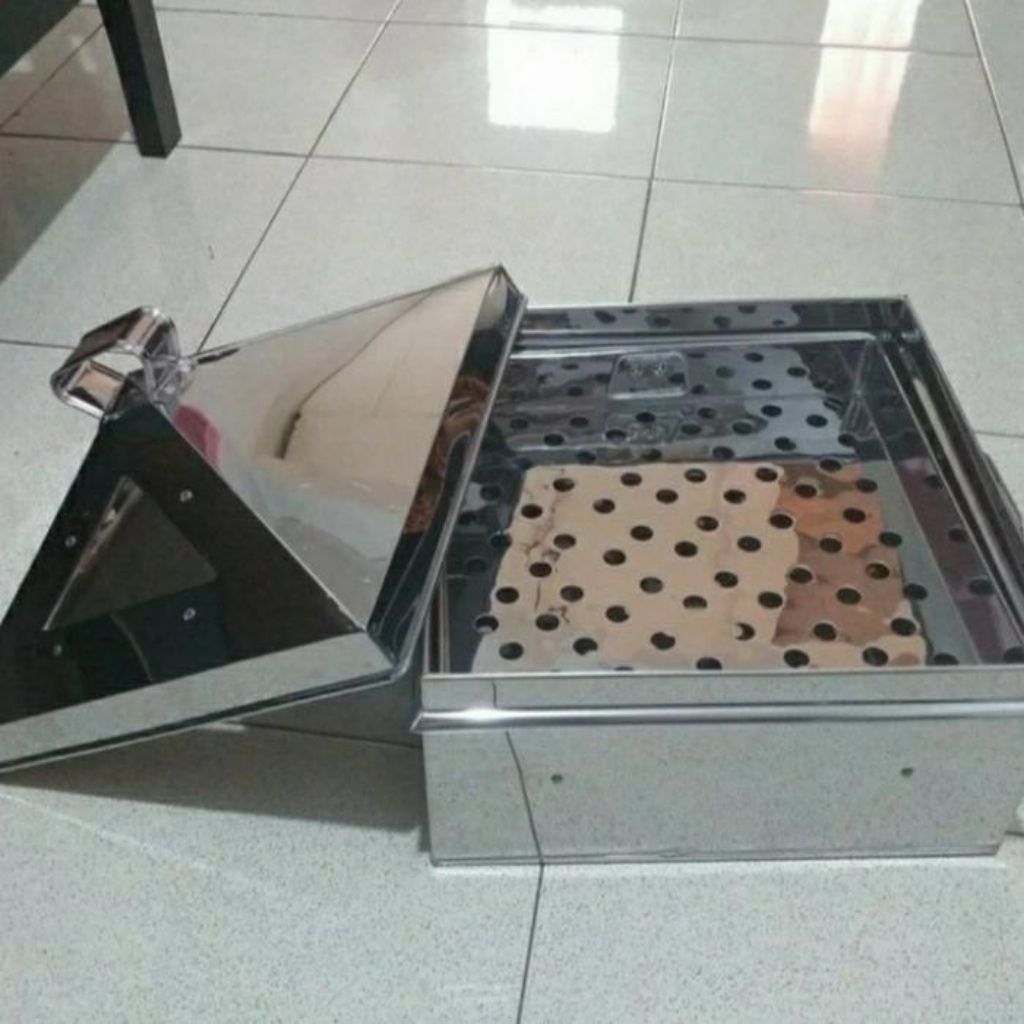 Klakat / Kukusan Kotak / Kukusan Steamer Stainles uk. 45