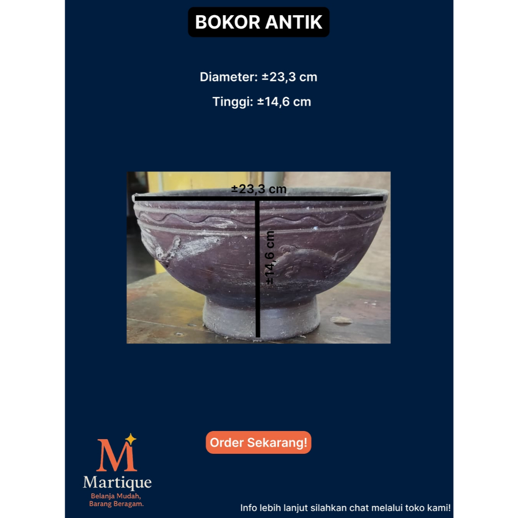 BOKOR ANTIK KECIL