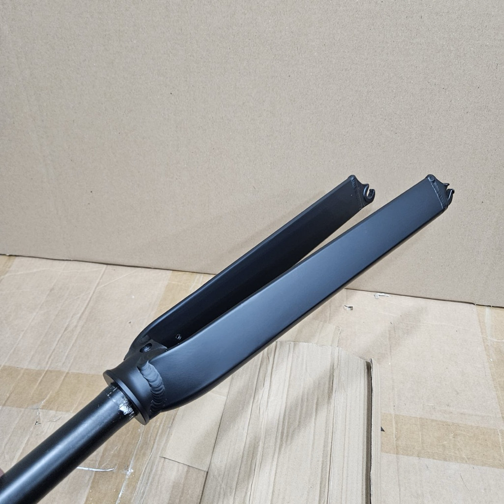 Fork Sepeda Fixie Aero Hitam Polos Bahan Alloy