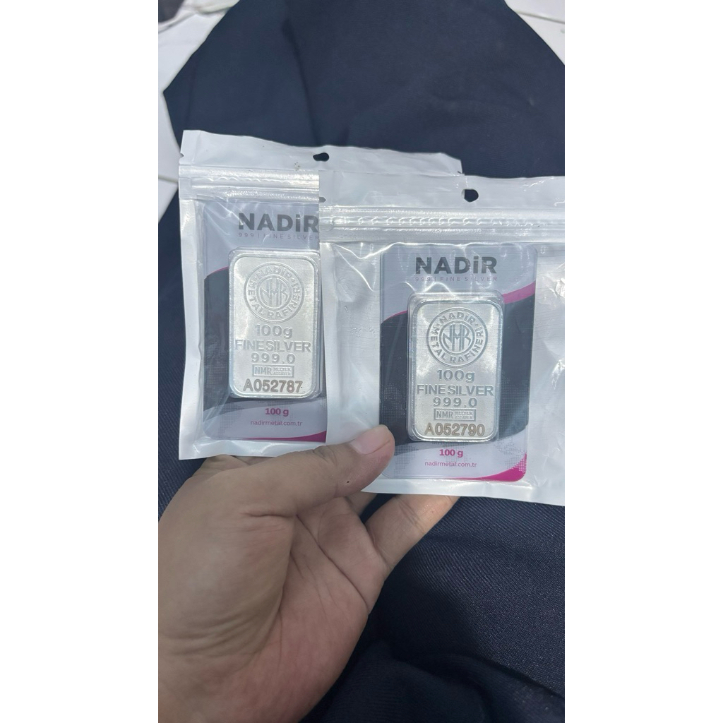 NADIR Perak 100gram presscard