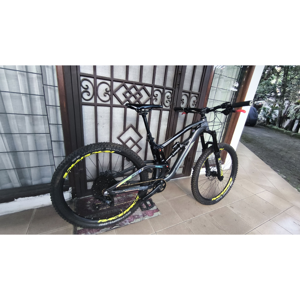 Sepeda MTB Thrill Ricochet T160 Pro Second Downhill