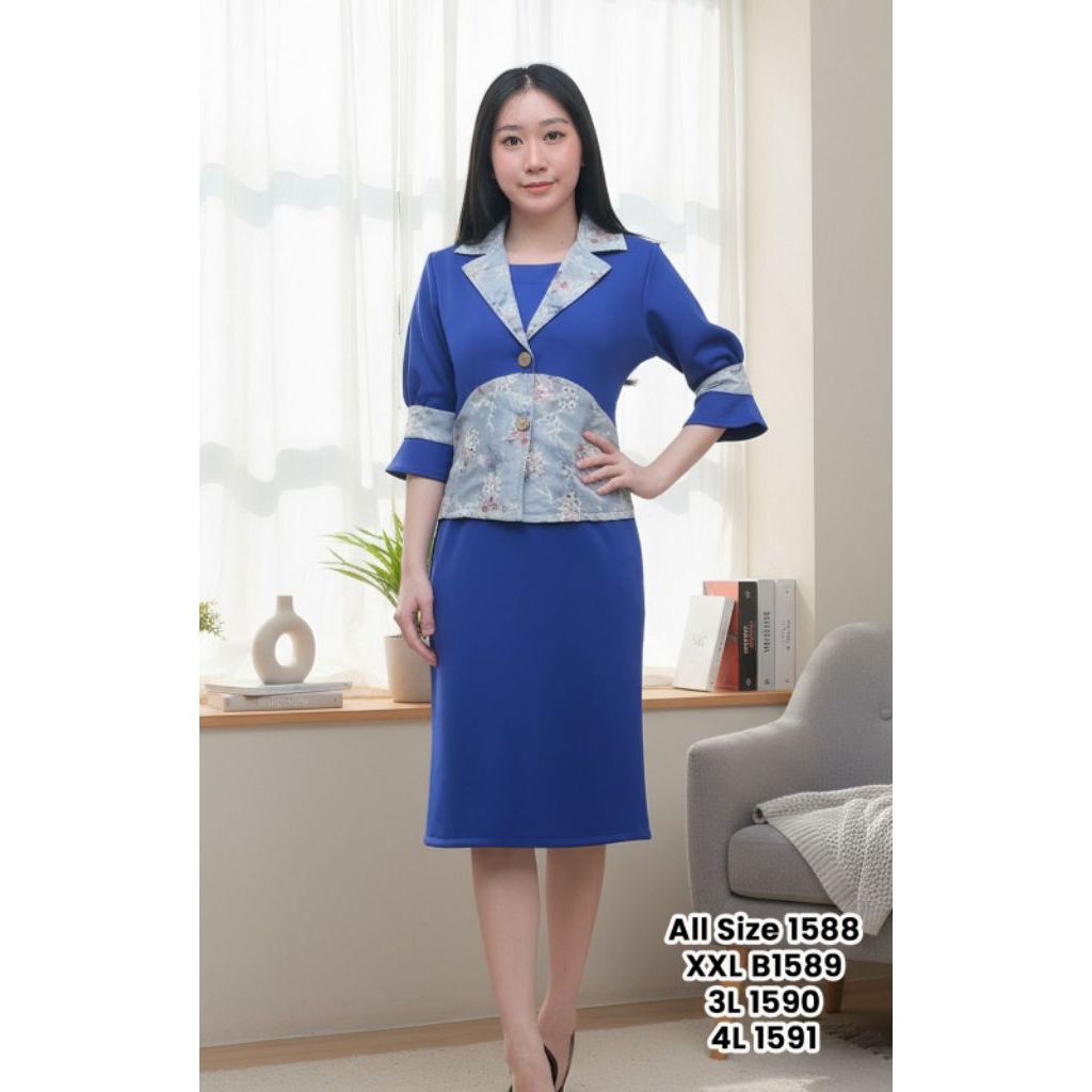 ONE SET DRES SCUBA DAN  BLAZER SCUBA BORDIR PREMIUM