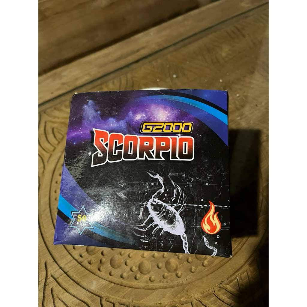 Korek Cetek G2000/korek cetek scorpio isi 50pcs ecer 2000